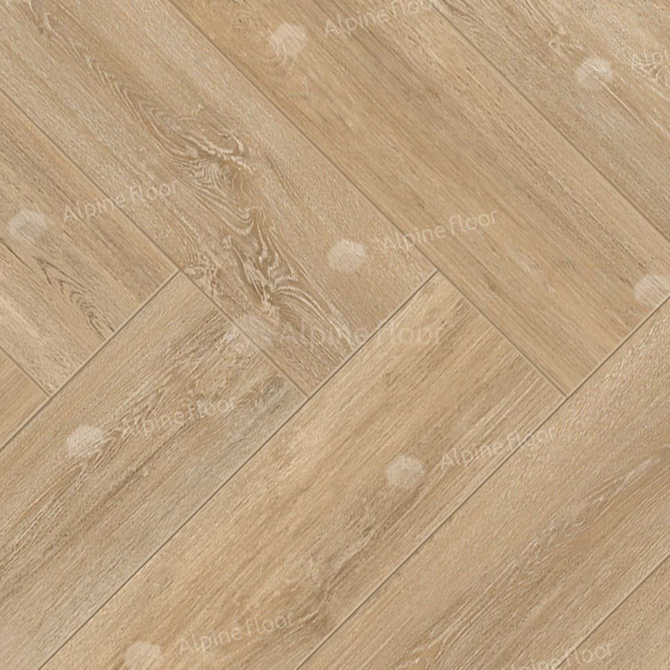 Ламинат "Alpine Floor" Herringbone Дуб Фландрия (606*101*8 мм) — купить в Абакане