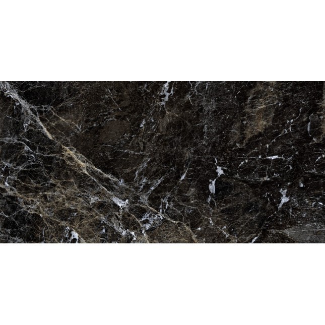 Керамогранит "Gresse" 600*1200 Simbel Carbon Чёрно-белый Мрамор — купить в Абакане