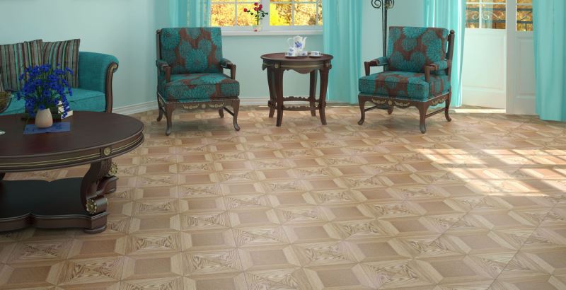 Ламинат "Profield" Parkett Коллаж светлый (1200*400*8) — купить в Абакане