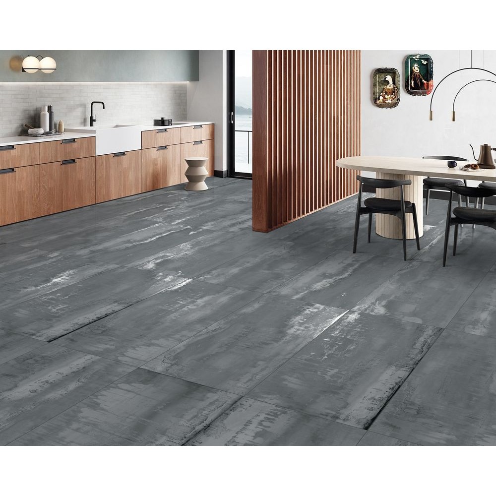 Керамогранит "Ennface" 600*1200 Oxido Grey Carving Carving Серый — купить в Абакане