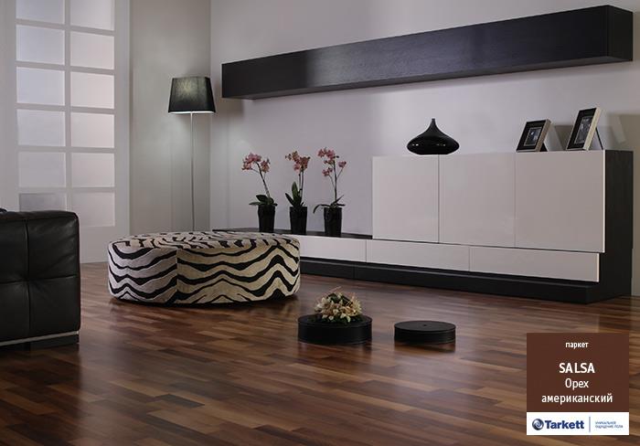 Паркетная доска "Tarkett" Salsa Орех американский (2283*194*14 мм) — купить в Абакане