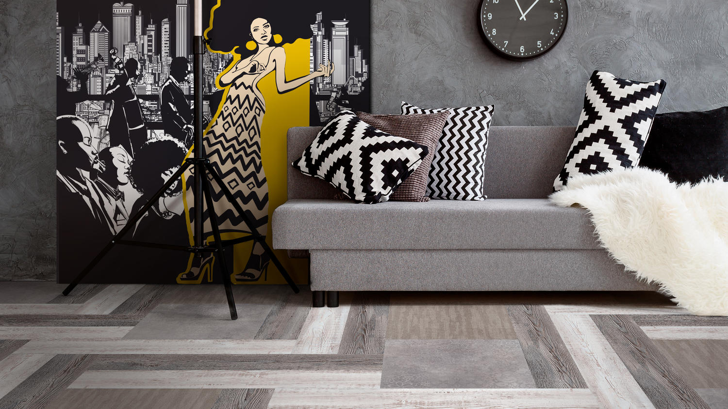 Виниловая плитка "Tarkett" Blues Brighton (457,2*457,2*3 мм) — купить в Абакане