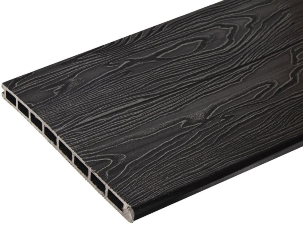 Ступень TalverWood 313*25*4000мм, антрацит, 3D — купить в Абакане