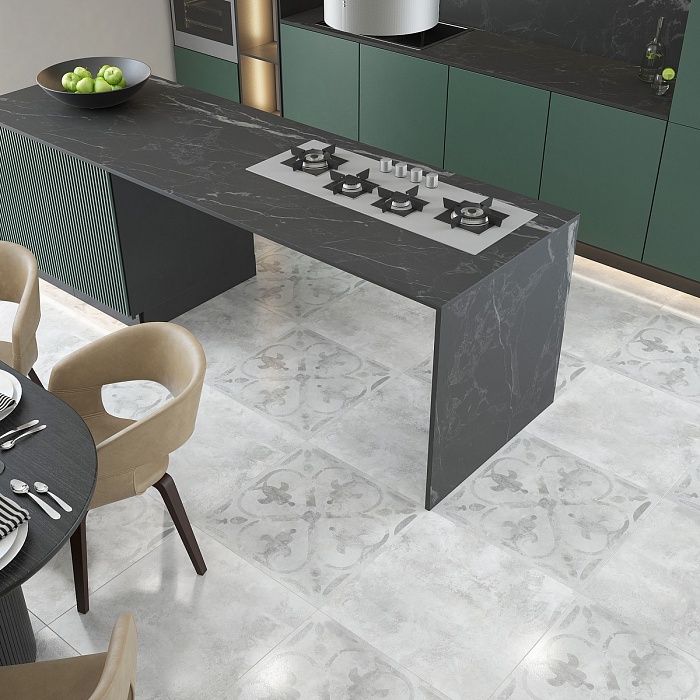 Керамогранит "Keramin" Турин (600*600 мм) Серый 1 — купить в Абакане