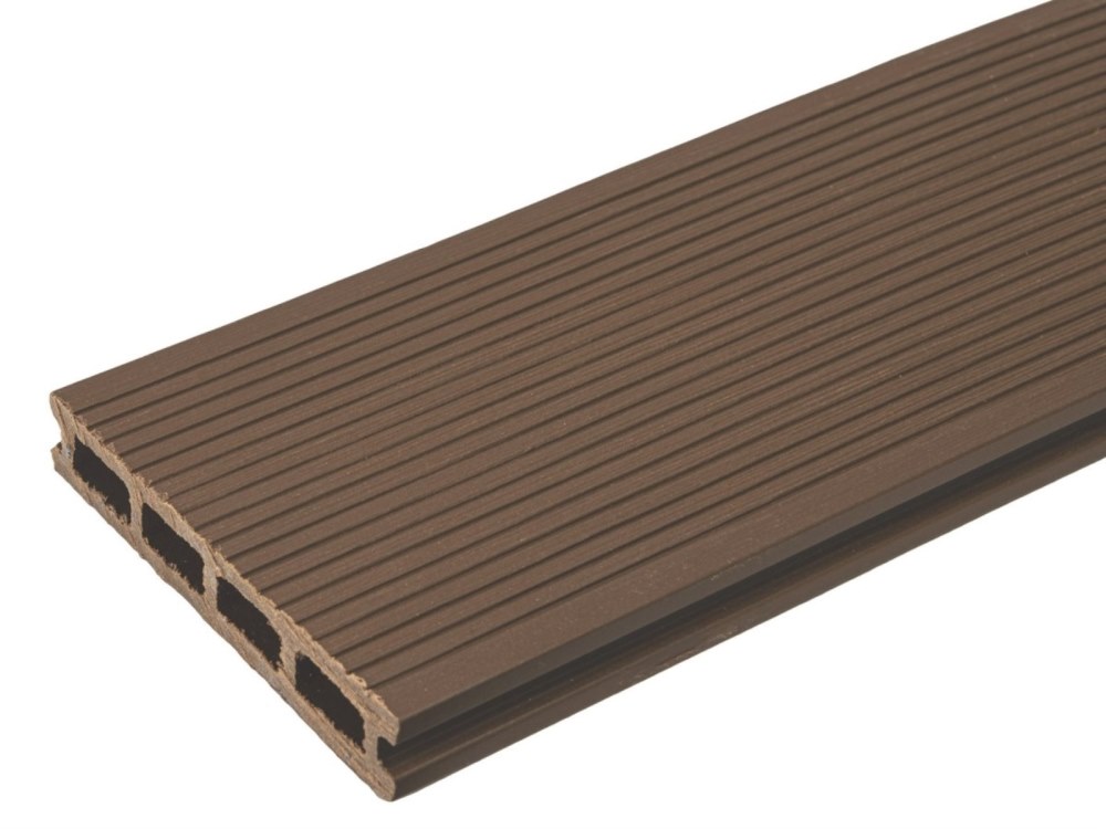 Террасная доска орех TalverWood 150*25мм, 3 D+вельвет брашинг — купить в Абакане