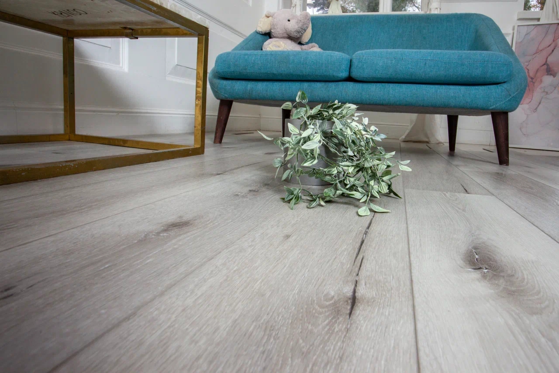 SPC ламинат «Damy Floor» Дуб Классический Серый (1220*180*4 мм) — купить в Абакане