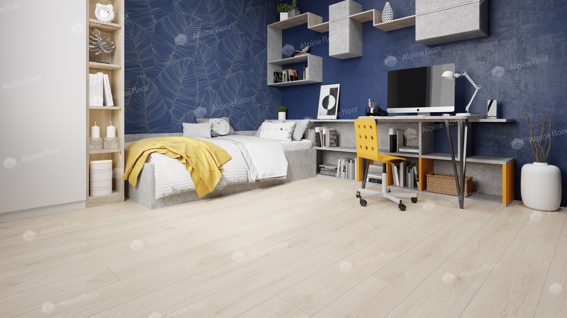 Ламинат "Alpine Floor" Дуб Петербург (1285*192*8 мм) — купить в Абакане
