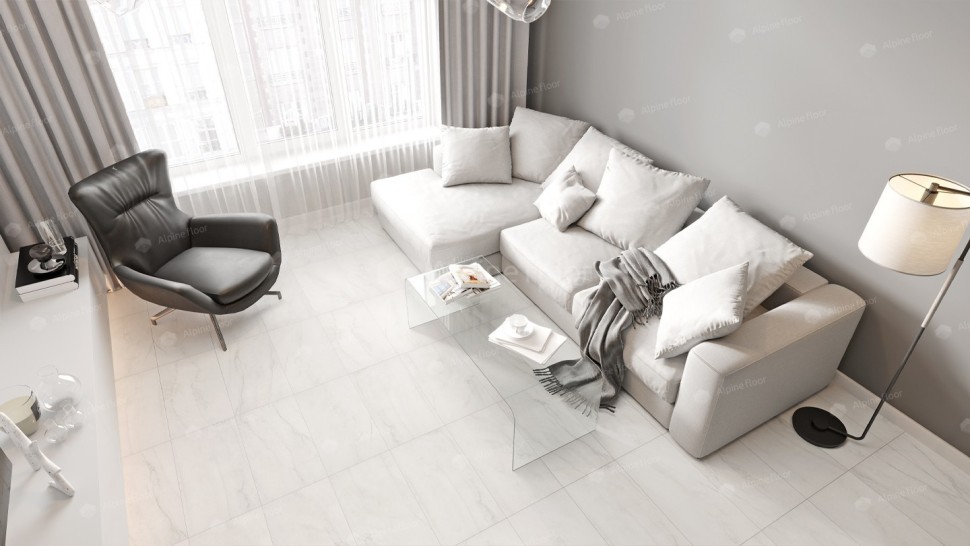 Виниловая плитка "Alpine Floor" Light Stone Брайс (608*303*2,5 мм) — купить в Абакане