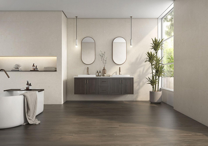 Керамогранит "Pamesa Ceramica" Kalon Cerezo (1200*200 мм) Коричневый — купить в Абакане