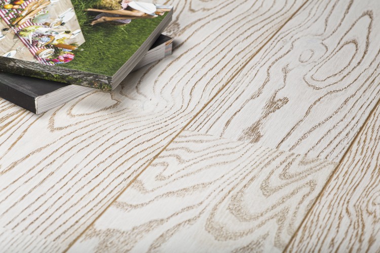 Паркетная доска "Sommer" Malmo Дуб White (1200*164*13,2 мм) — купить в Абакане