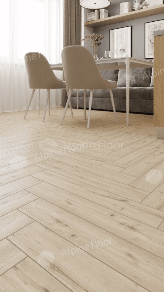 Ламинат "Alpine Floor" Herringbone 12 PRO Дуб Лион (606*101*12 мм) — купить в Абакане