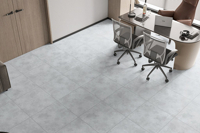 Керамогранит "Eternal" Beton Antracite (600*600 мм) Серый — купить в Абакане