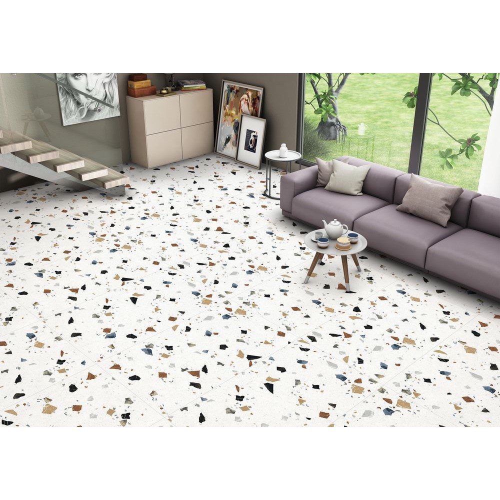 Керамогранит "Ennface" 600*1200 Frammenti Матовый Белый — купить в Абакане