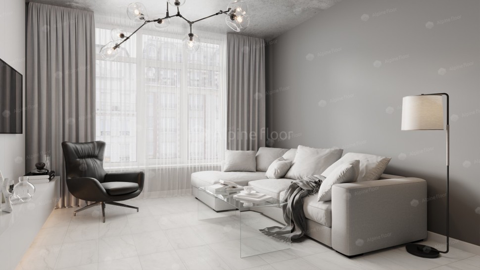 Виниловая плитка "Alpine Floor" Light Stone Брайс (608*303*2,5 мм) — купить в Абакане