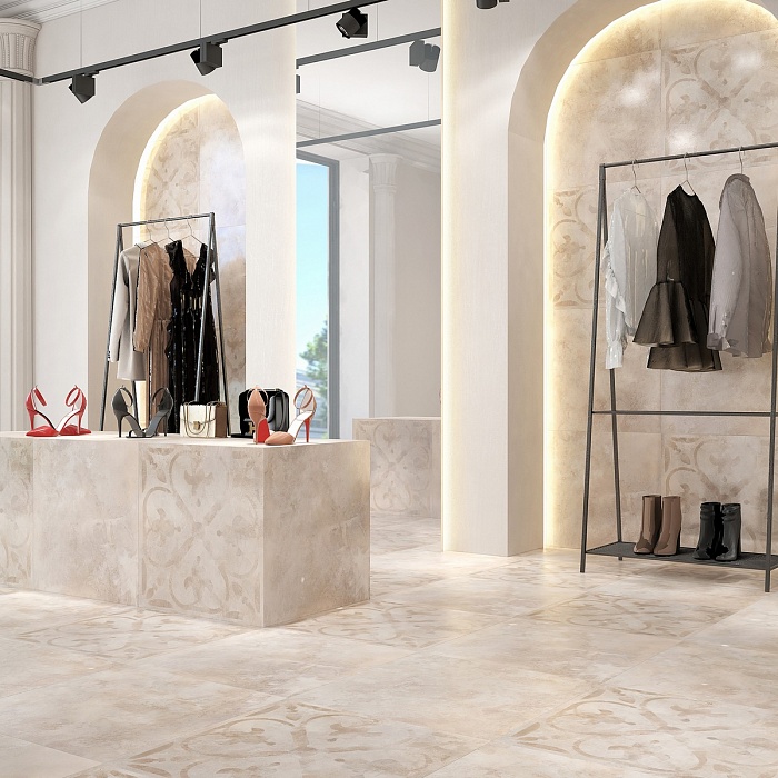 Керамогранит "Keramin" Турин (600*600 мм) Серый 1 — купить в Абакане