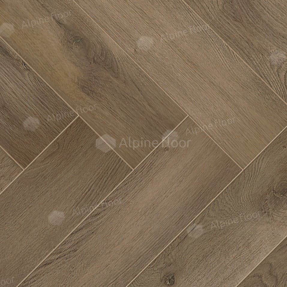 Ламинат "Alpine Floor" Herringbone Дуб Анжу (606*101*8 мм) — купить в Абакане