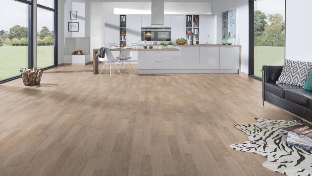 Ламинат "Kronospan" Forte Classic Дуб Льняной 4283 (1285*192*8 мм) — купить в Абакане