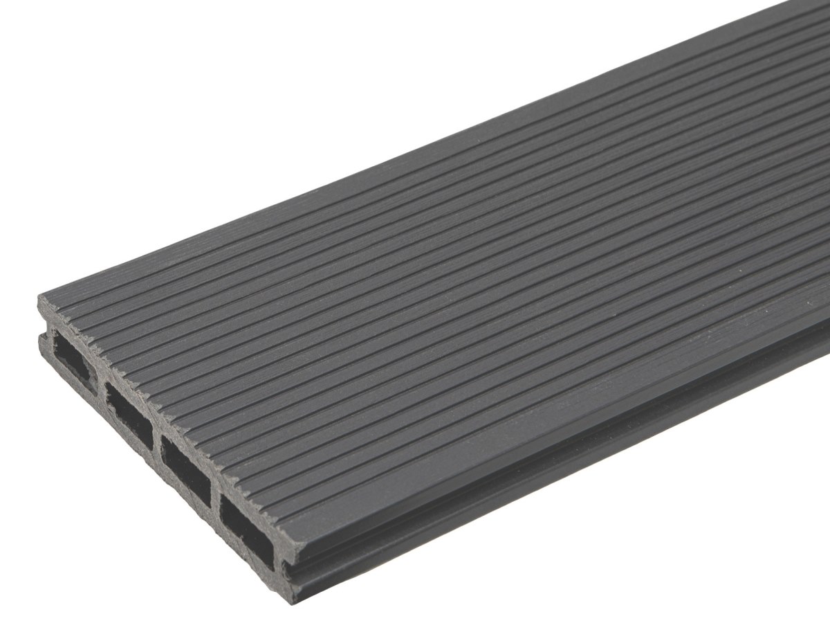Террасная доска серый TalverWood 150*25мм, 3 D+вельвет брашинг — купить в Абакане