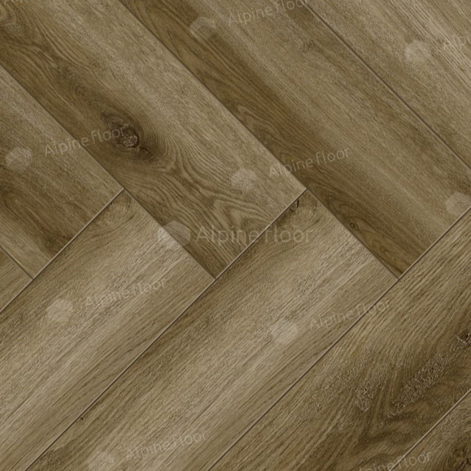 Ламинат "Alpine Floor" Herringbone Дуб Марсель (606*101*8 мм) — купить в Абакане