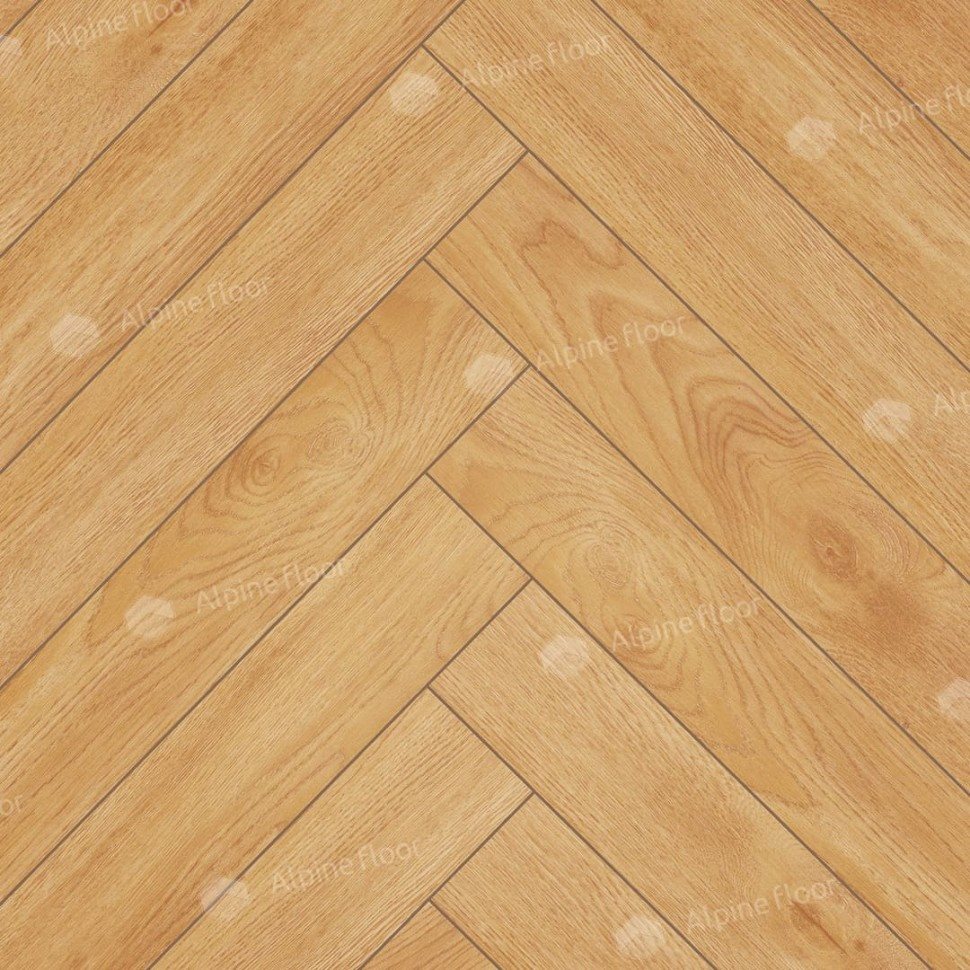 Ламинат "Alpine Floor" Herringbone 12 Дуб Пьемонт (600*100*12 мм) — купить в Абакане