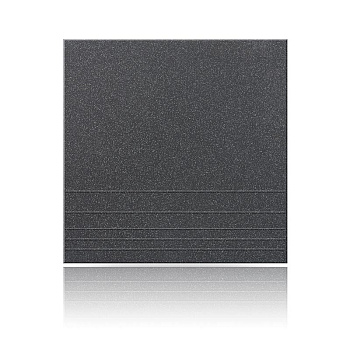 Ступень "Уральский Гранит" Stage (300*300 мм) Черный — фото и характеристики